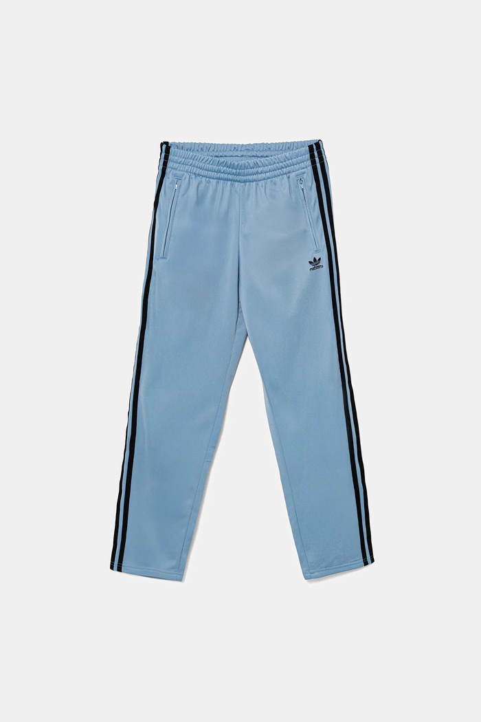 Otroški spodnji del trenirke adidas Originals JV8592 modra AW25