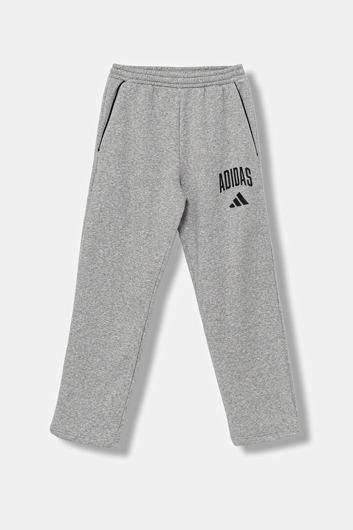 Detské tepláky adidas JW2386 sivá AW25