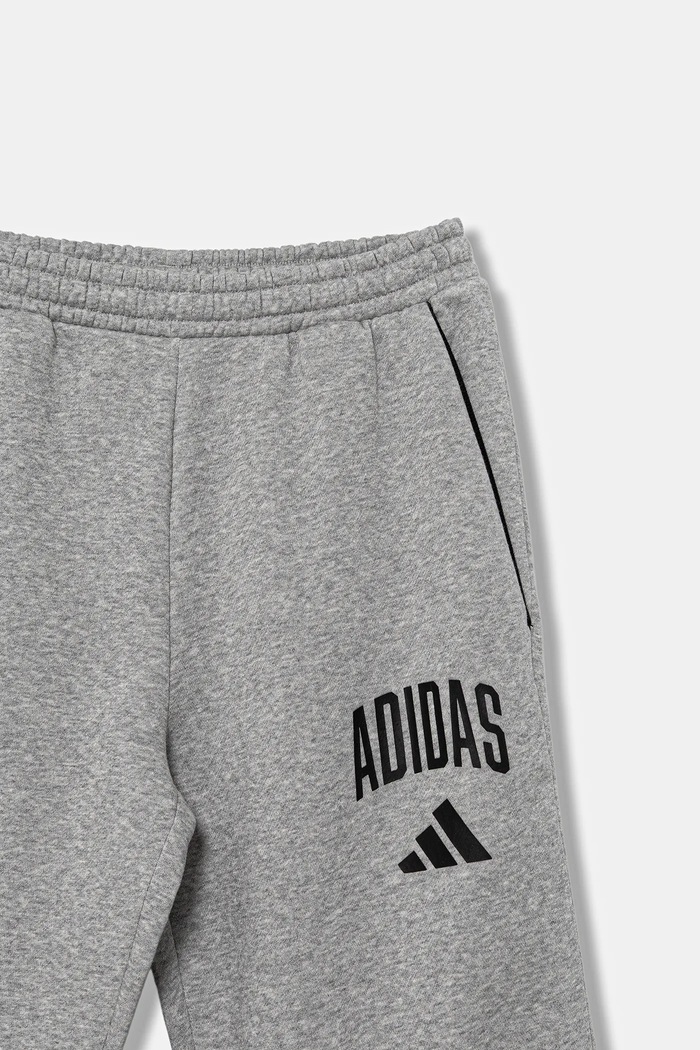 Detské tepláky adidas sivá JW2386