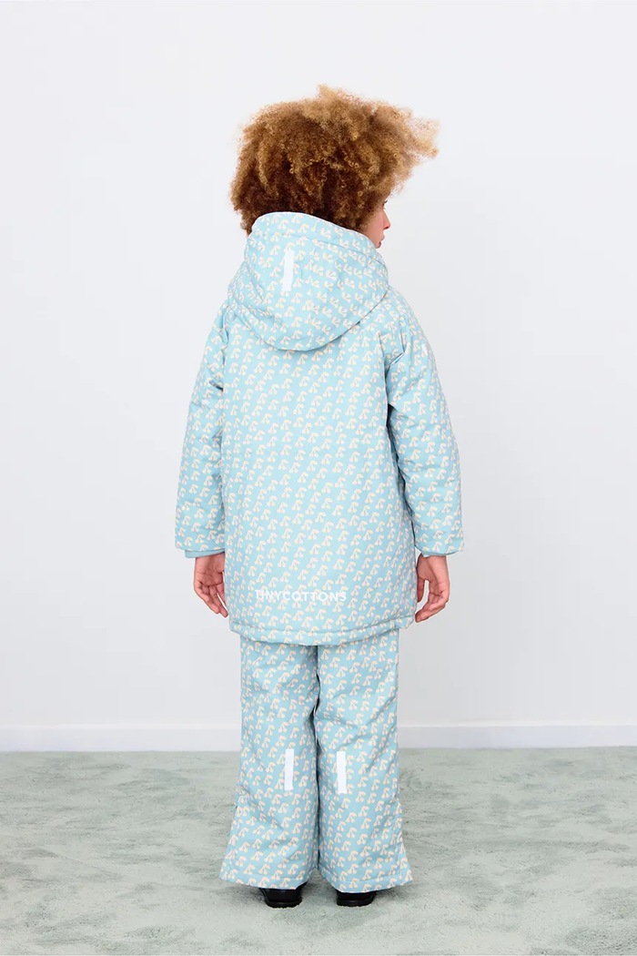 Detské lyžiarske nohavice Tinycottons CHERRIES SNOW PANT AW25.052