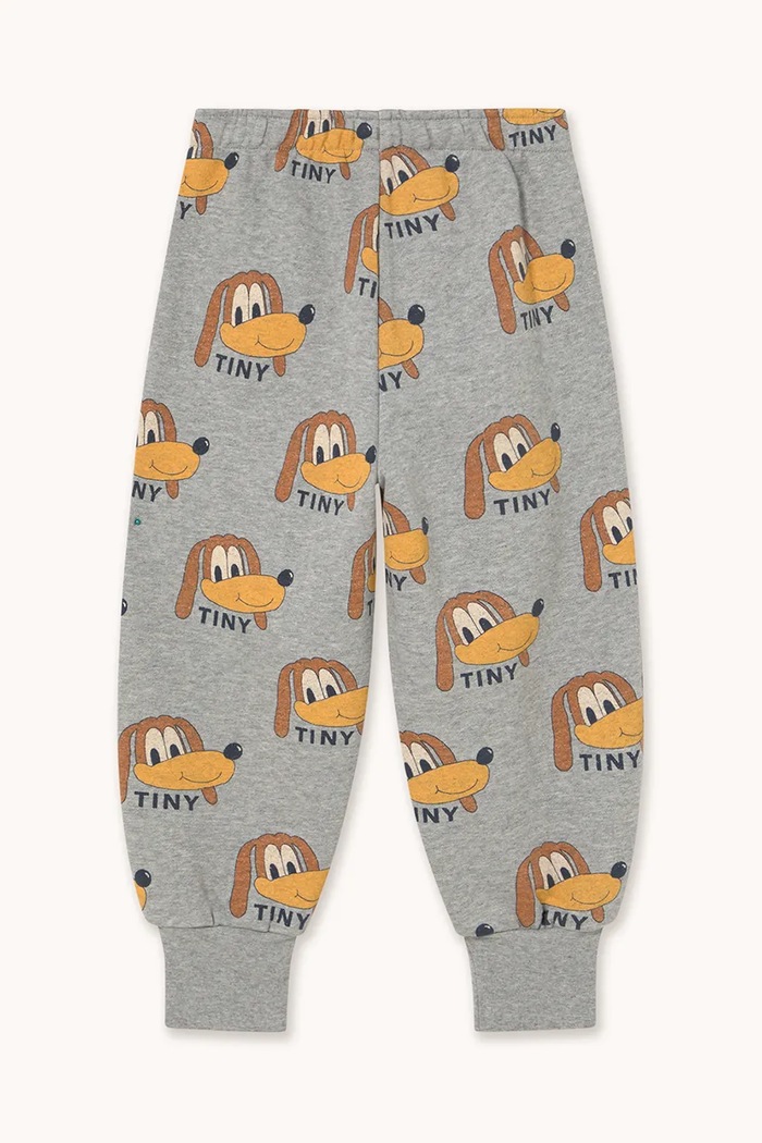 Băieți Tinycottons pantaloni de trening din bumbac pentru copii DOGS SWEATPANT AW25.068 gri