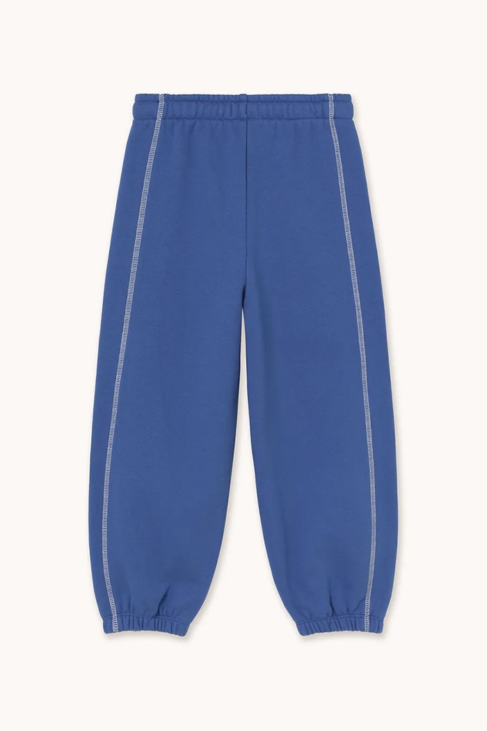 Băieți Tinycottons pantaloni de trening din bumbac pentru copii CONTRAST SWEATPANT AW25.257 albastru