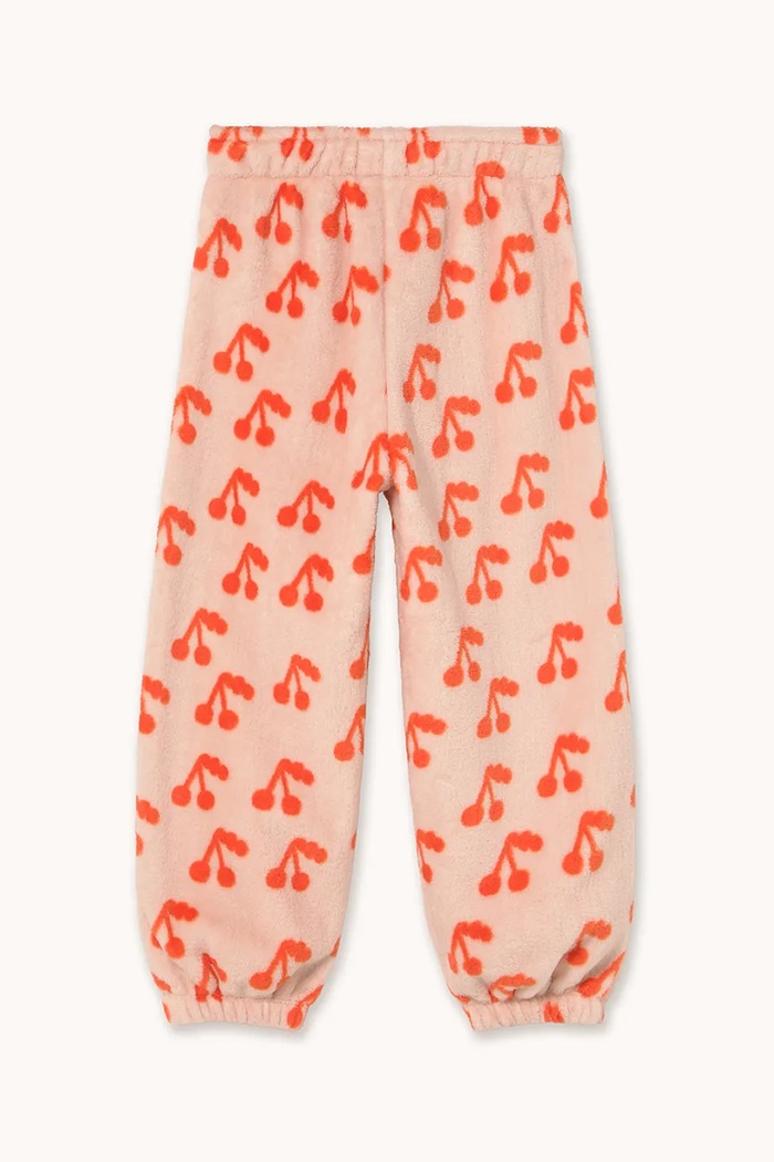 Παντελόνι φόρμας Tinycottons CHERRIES POLAR SWEATPANT AW25.569 πορτοκαλί AW25