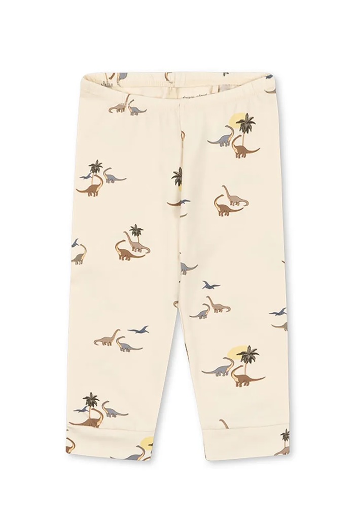 Konges Sløjd pantaloni bebe BASIC PANTS GOTS bumbac bej KS103706.9BYA