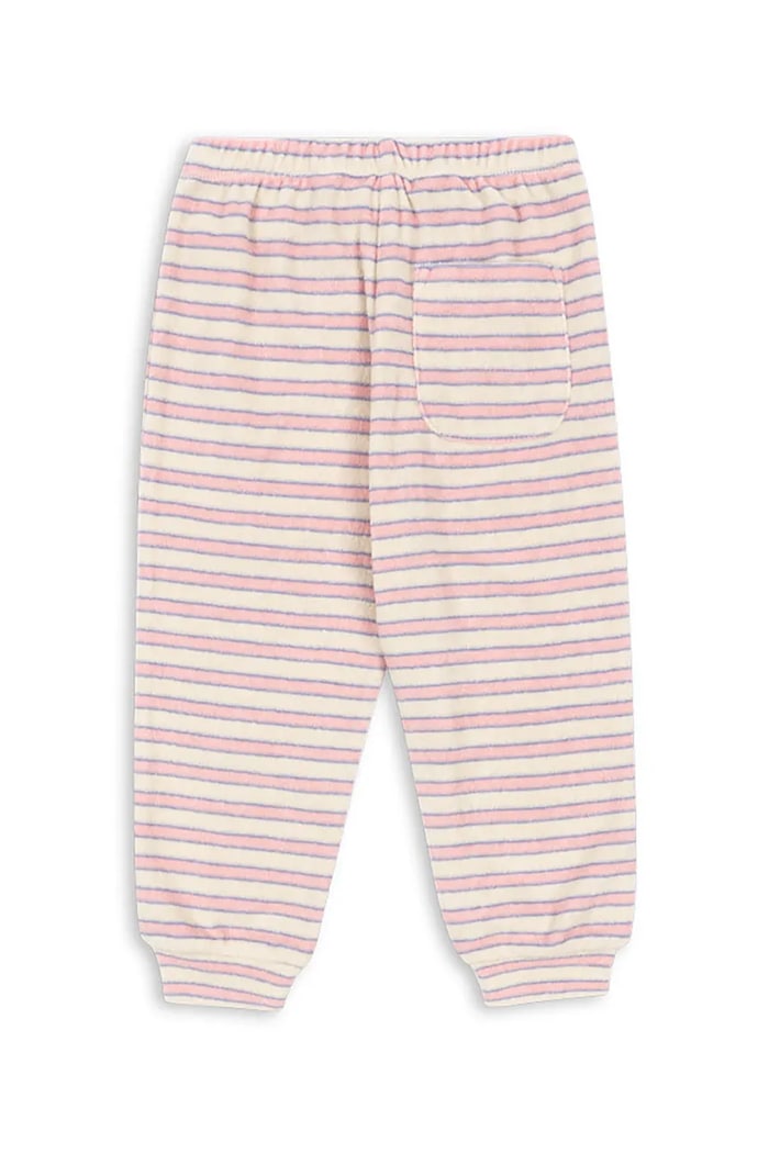 Konges Sløjd spodnie dresowe dziecięce z bawełną ITTY SWEAT PANTS GOTS KS103830.9BYA różowy AW25