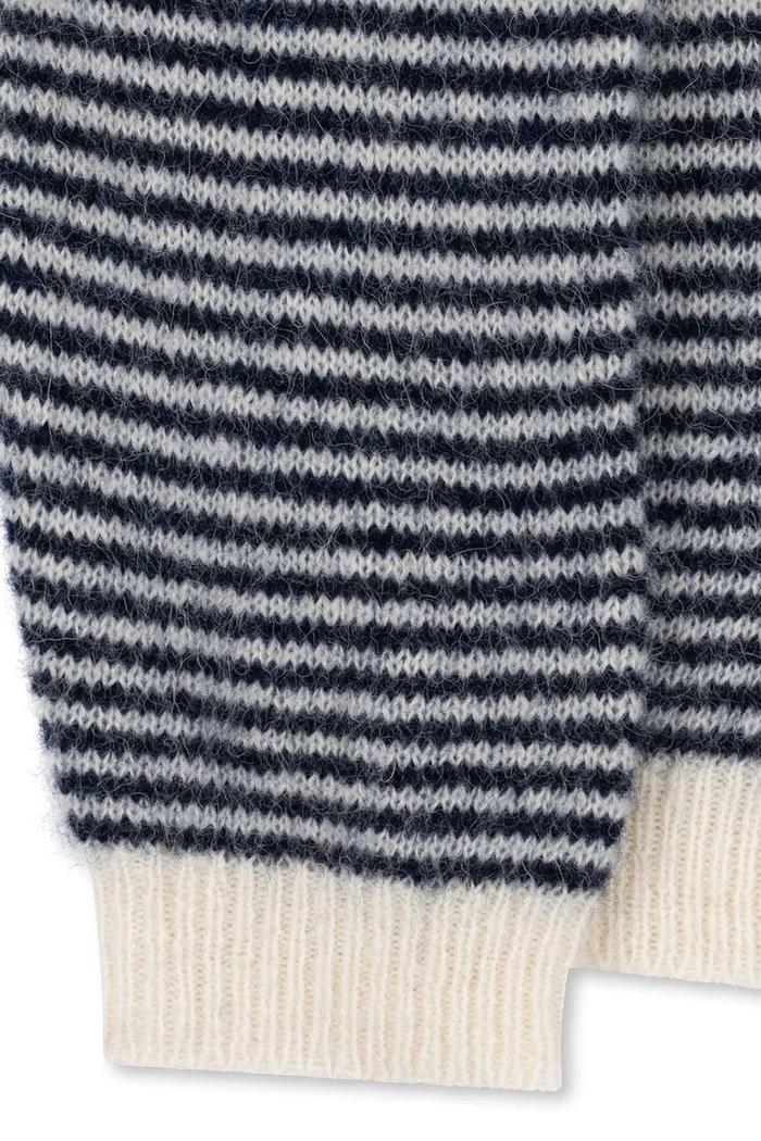 Konges Sløjd gyerek alpaka gyapjú nadrág BERLE KNIT PANTS sötétkék KS103717.9BYA