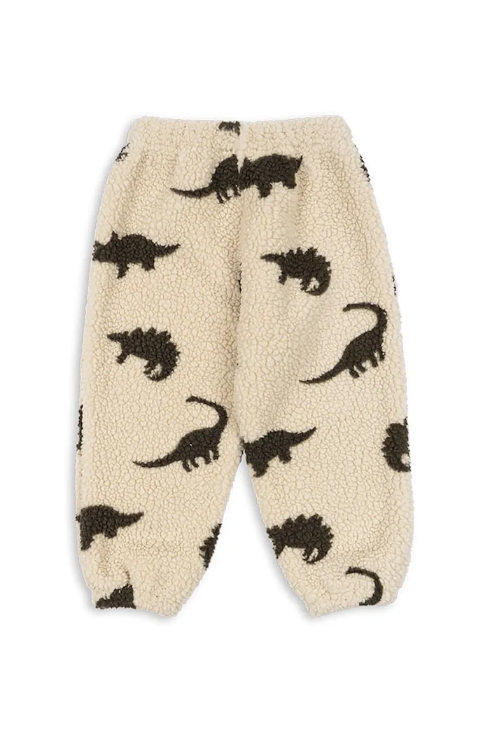 Konges Sløjd pantaloni de trening pentru copii JODY PANTS GRS KS104066.9BYA bej AW25