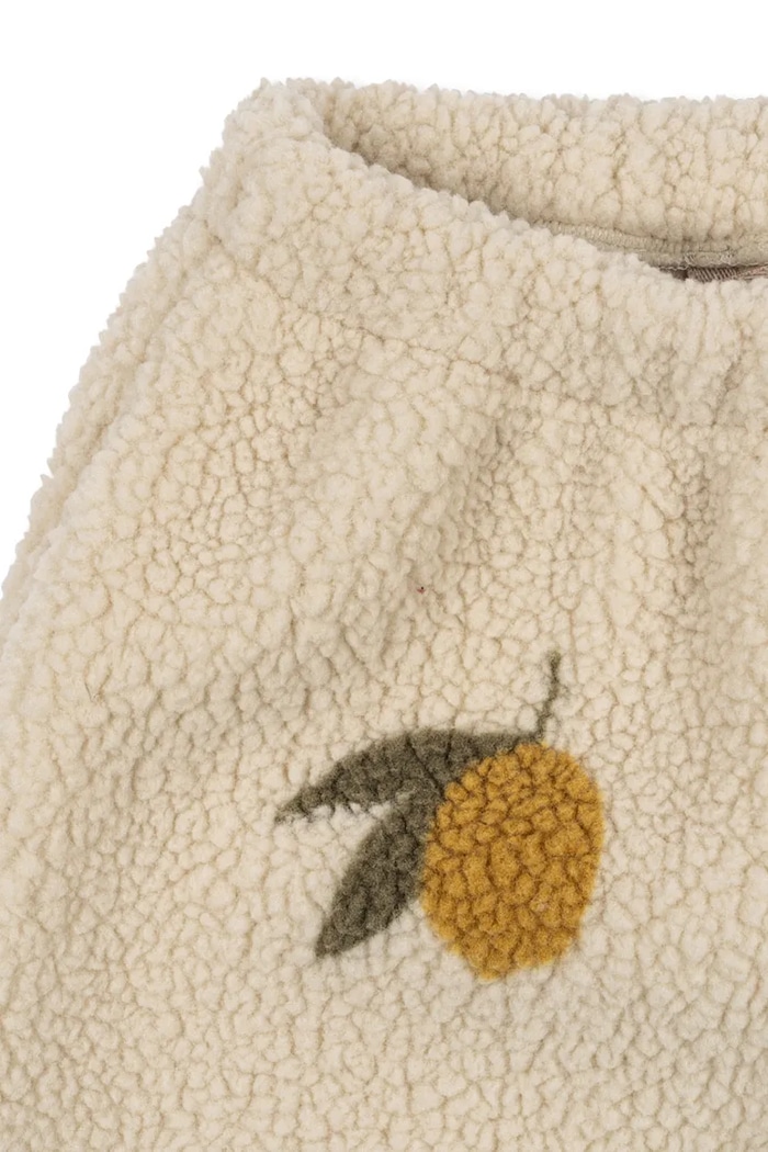 Chłopiec Konges Sløjd spodnie dresowe dziecięce JODY PANTS GRS KS104066.9BYA beżowy