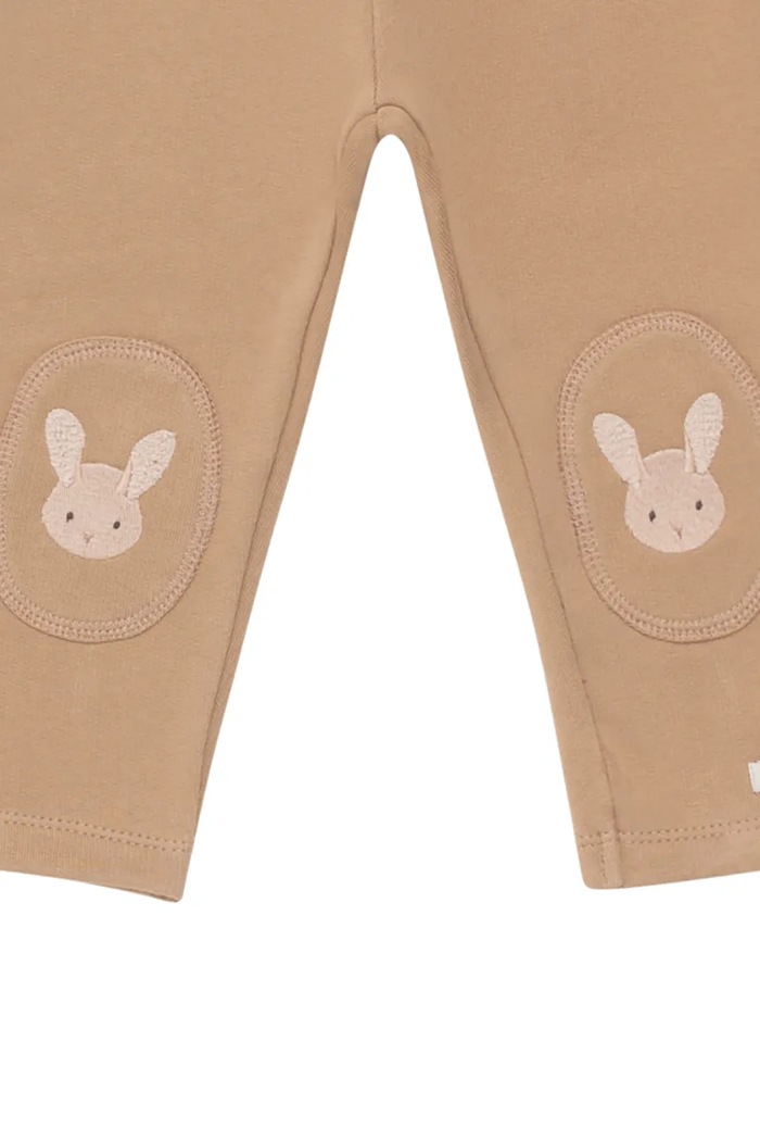 Otroška bombažna trenirka Donsje Joek Trousers Fluffy Bunnies rjava 3040703