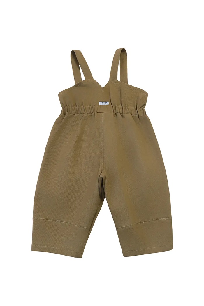 Chlapec Detské nohavice na traky Donsje Lewes Overalls 3041300 zelená