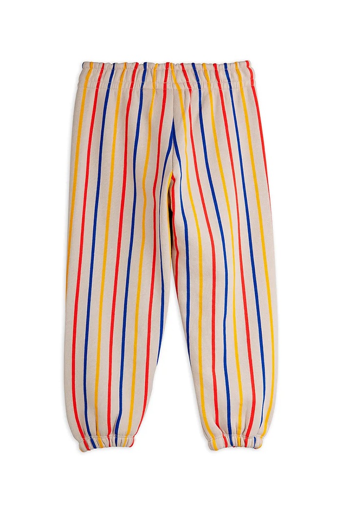 Băieți Mini Rodini pantaloni de trening din bumbac pentru copii Clover 25730132 gri