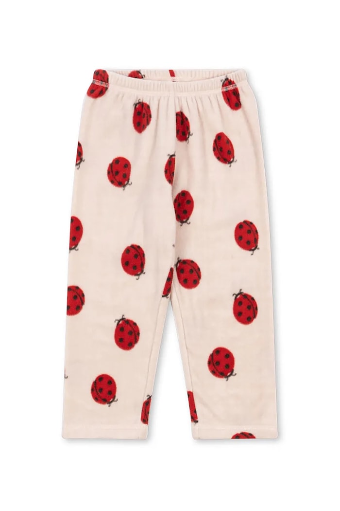 Nohavice Konges Sløjd TAVI FLEECE PANTS GRS pletenina béžová KS103541.9BYA