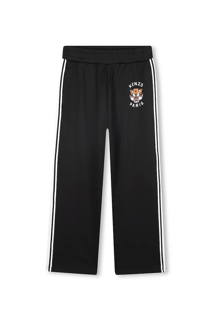Παιδικό φούτερ Kenzo Kids πλεκτό ύφασμα μαύρο K61477.114.150