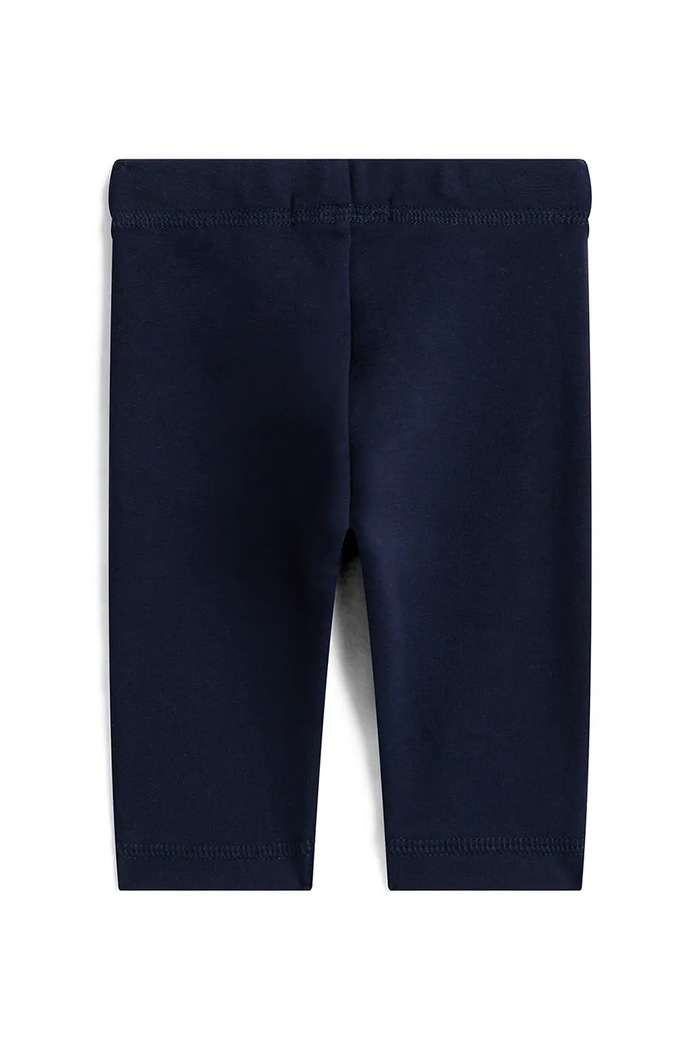 Βρεφικό βαμβακερό παντελόνι Tommy Hilfiger KN0KN02073.9BYA σκούρο μπλε AW25