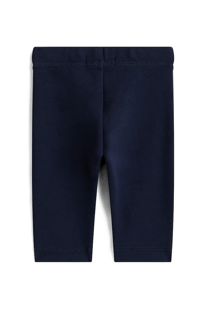 Βρεφικό βαμβακερό παντελόνι Tommy Hilfiger KN0KN02073.9BYA σκούρο μπλε AW25