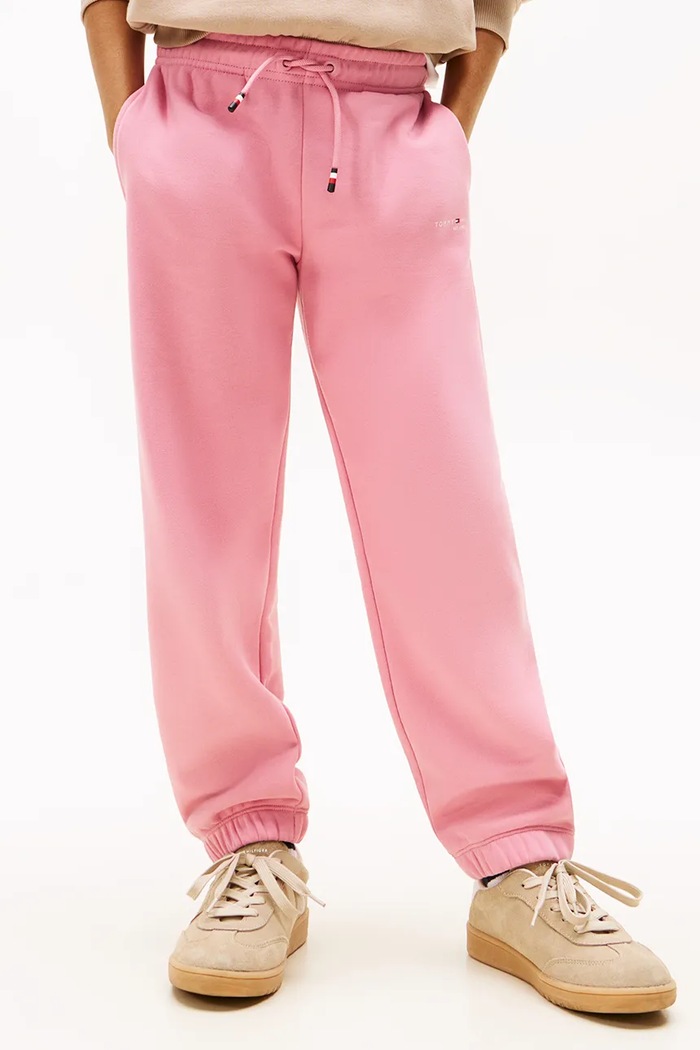 Băieți Tommy Hilfiger pantaloni de trening pentru copii KS0KS00662.128.176.9BYA roz