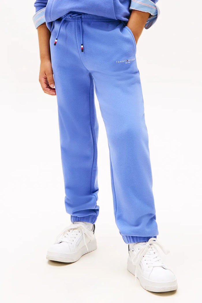 Detské tepláky Tommy Hilfiger modrá KS0KS00662.128.176.9BYA