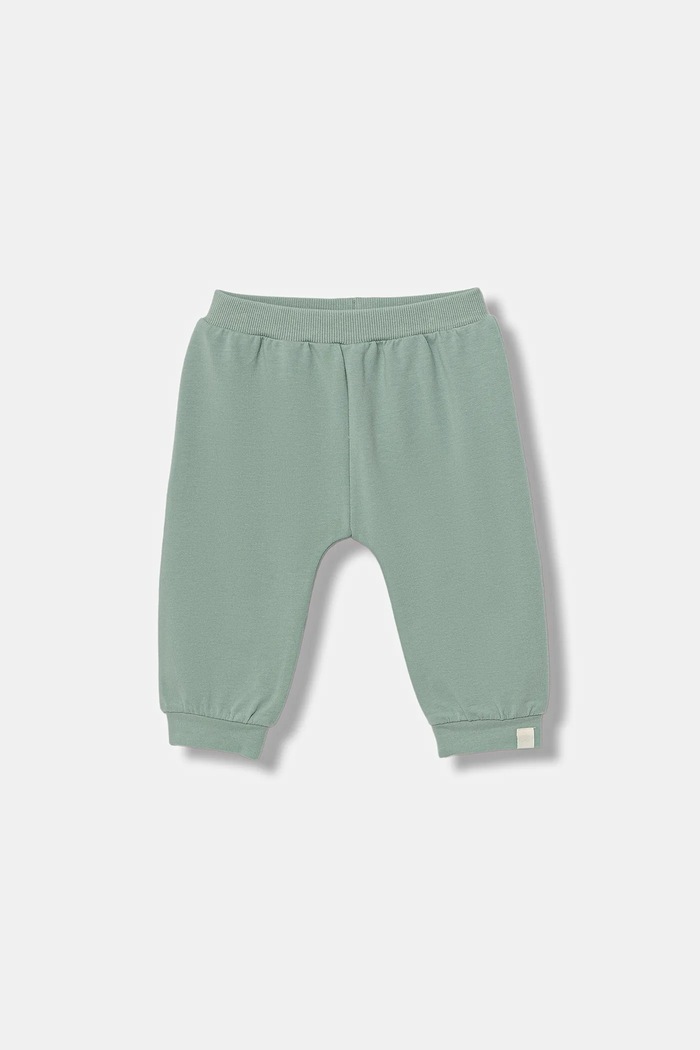 Detské tepláky United Colors of Benetton s elastanom tyrkysová 3MDSAF02C.W.seasonal