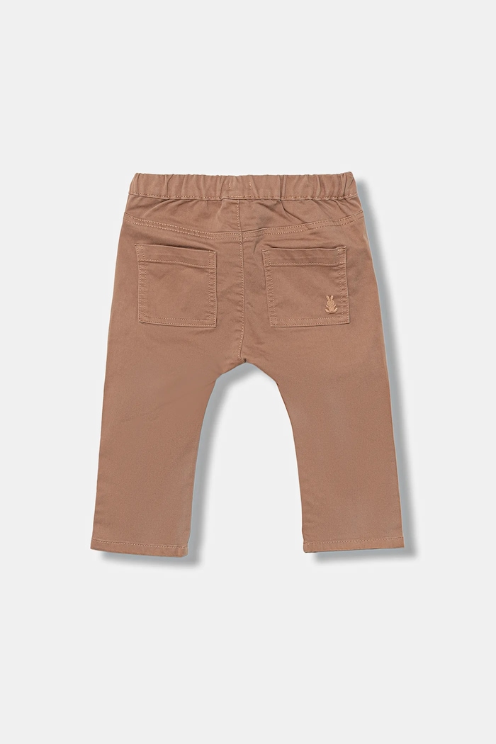 United Colors of Benetton spodnie niemowlęce 4AU0AF018.W.Season.9BYA brązowy AW25