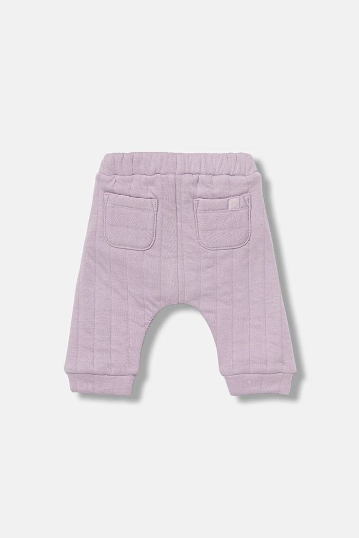 Detské tepláky United Colors of Benetton 3JOEAF02G.W.seasonal fialová AW25