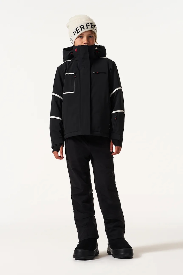 Perfect Moment pantaloni de schi pentru copii chamonix pant panza negru K6000446