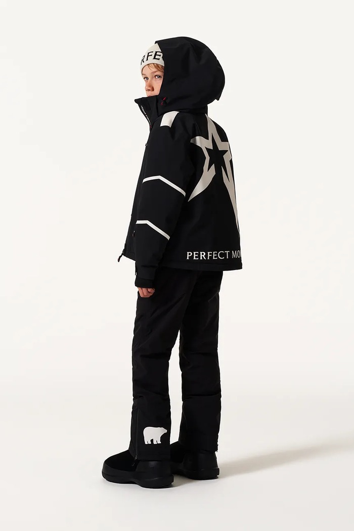 Perfect Moment pantaloni de schi pentru copii chamonix pant negru K6000446