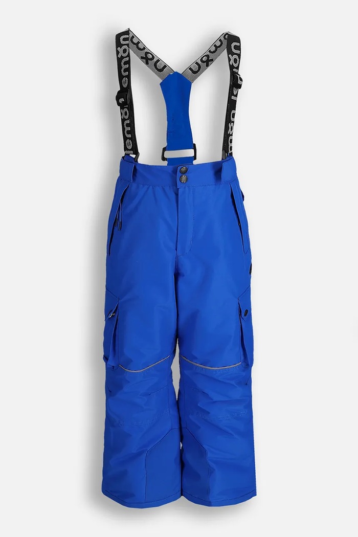 Dječje zimske sportske hlače Lemon Explore tkanina plava ZL5119204OSB