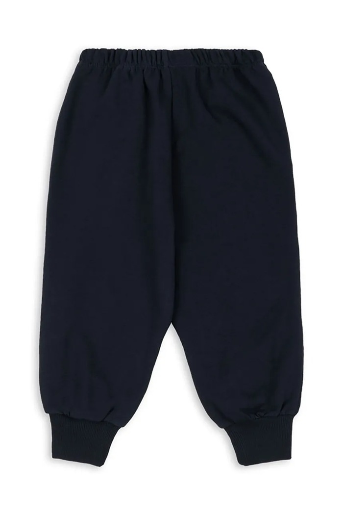 Otroška bombažna trenirka Konges Sløjd LOUPY LOU SWEAT PANTS OCS KS104349.9BYA mornarsko modra AW25