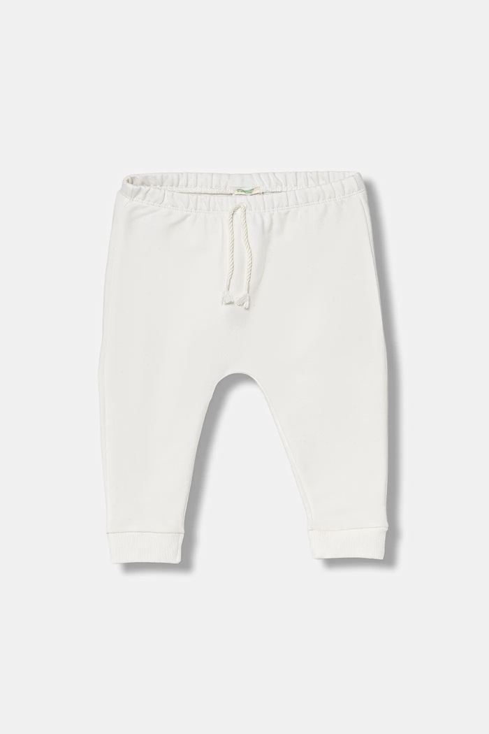 United Colors of Benetton spodnie dresowe niemowlęce 3K1CAF02J.W.Seasonal biały AW25