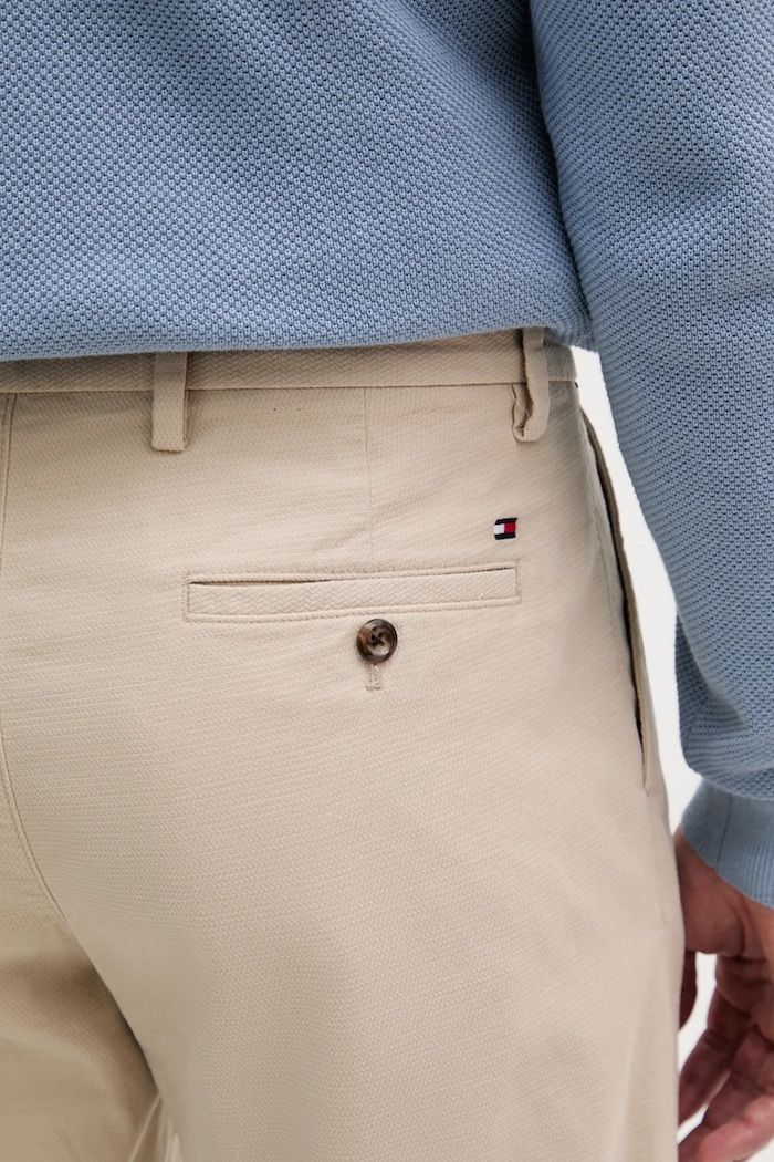 Kalhoty Tommy Hilfiger béžová MW0MW40699