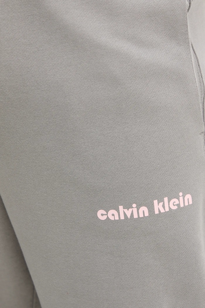 Παντελόνι φόρμας Calvin Klein Jeans γκρί LV04RC294G