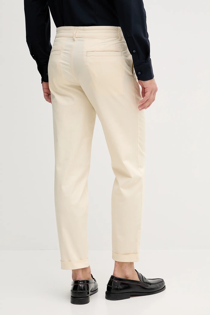 Одяг Штани BOSS Orange Chino-Turn-Up 50542902 бежевий