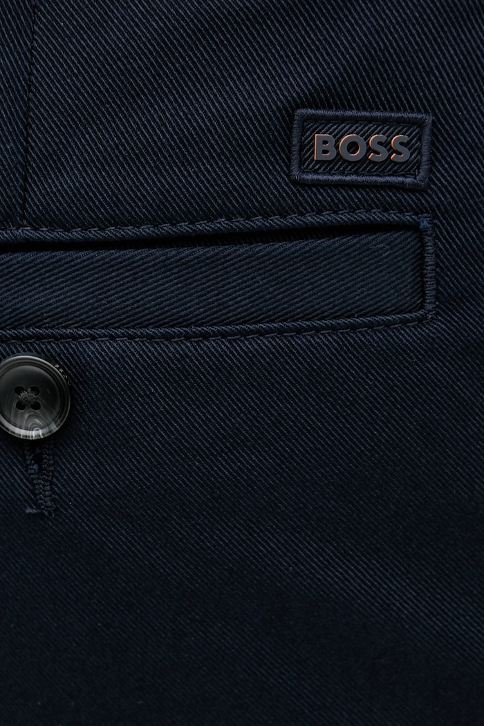 Штани BOSS Orange Chino-Straight темно-синій 50545304