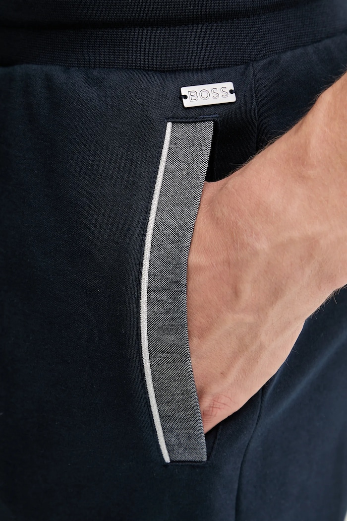 BOSS pantaloni de trening Tracksuit Pants bleumarin 50545579