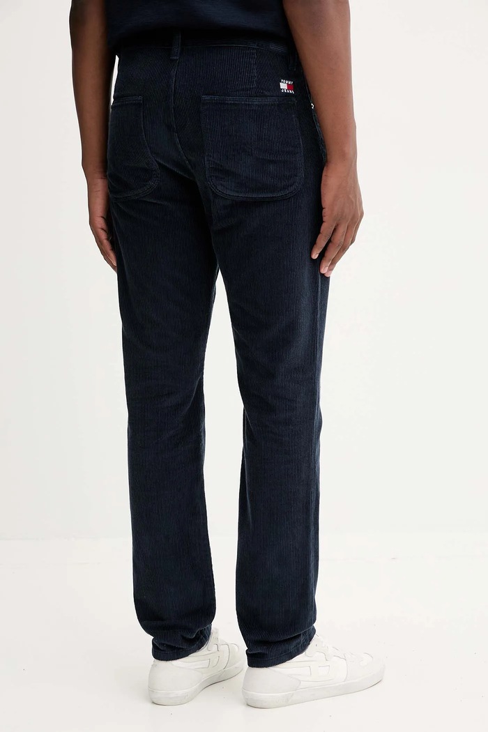 Oblečenie Menčestrové nohavice Tommy Jeans DM0DM22242 tmavomodrá