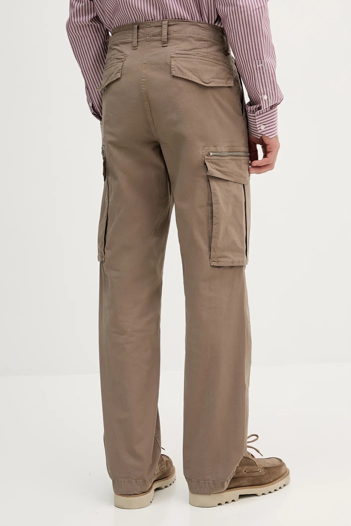 Îmbrăcăminte Michael Kors pantaloni CS5304LHBY maro