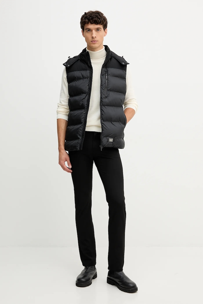 Nohavice Karl Lagerfeld 554815.265840 čierna AW25