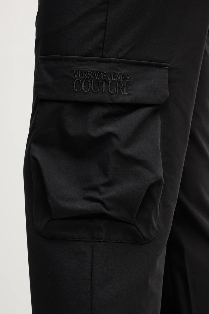 Παντελόνι Versace Jeans Couture μαύρο 79GAAD03.CQ10D