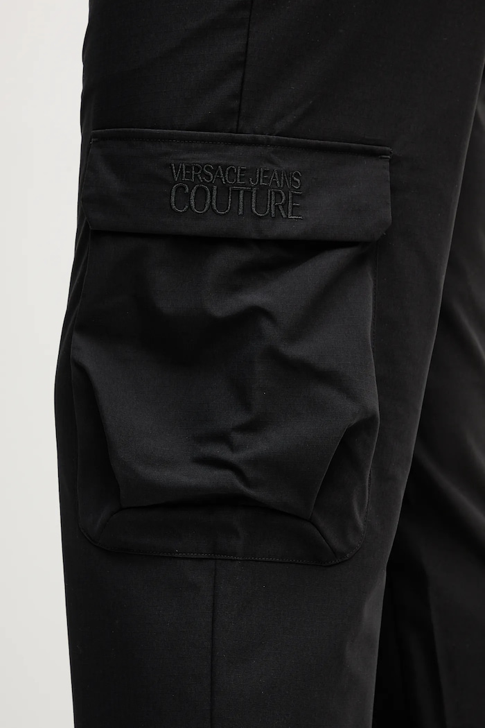 Παντελόνι Versace Jeans Couture μαύρο 79GAAD03.CQ10D