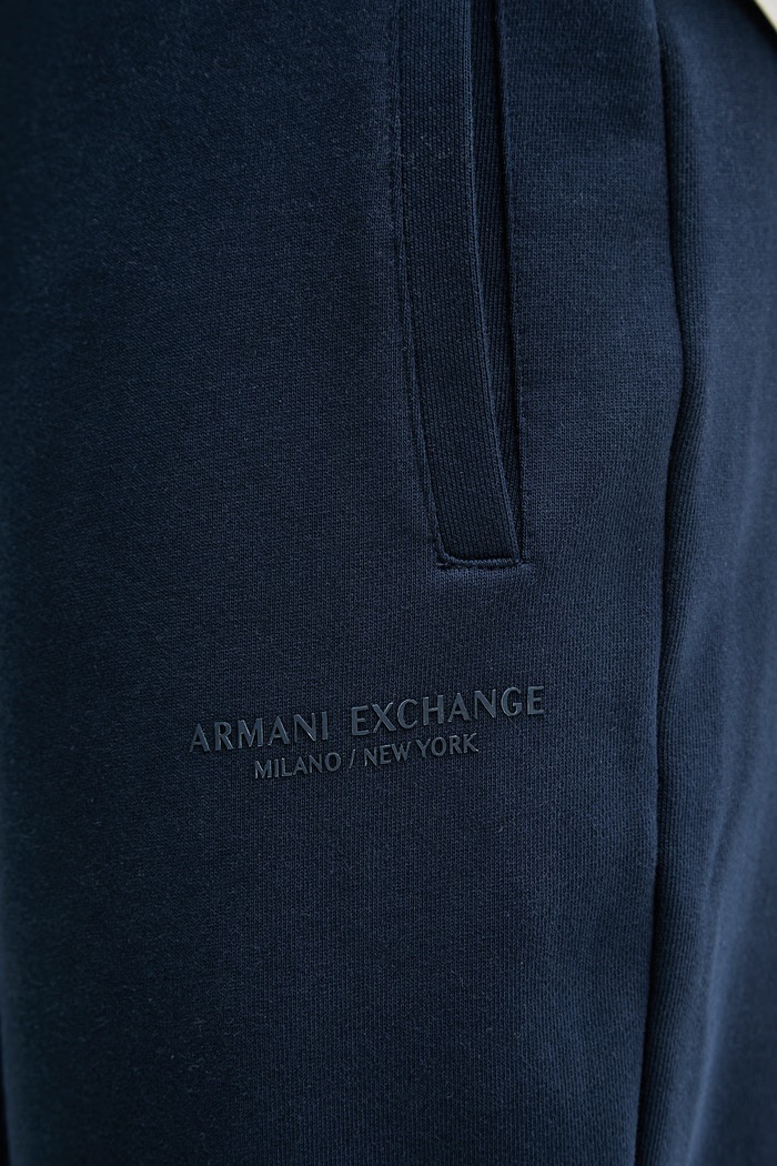 Armani Exchange melegítő férfi pamut sötétkék XM001299.AF20934