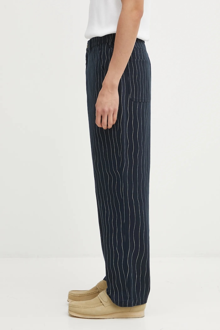 by Parra trousers Meandering 54245 navy AW25