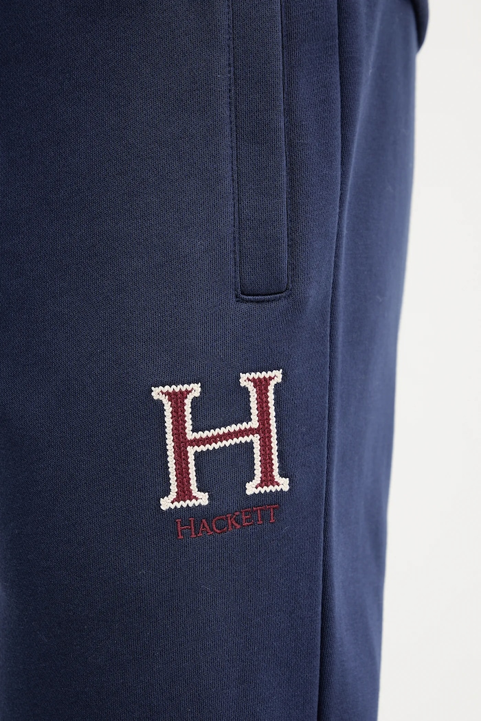 Παντελόνι φόρμας Hackett London σκούρο μπλε HM5800019