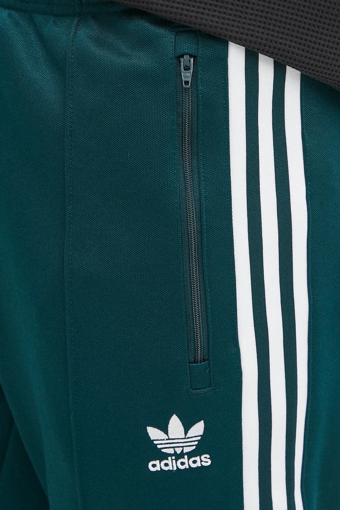 adidas Originals spodnie dresowe Denim TP zielony JY1275