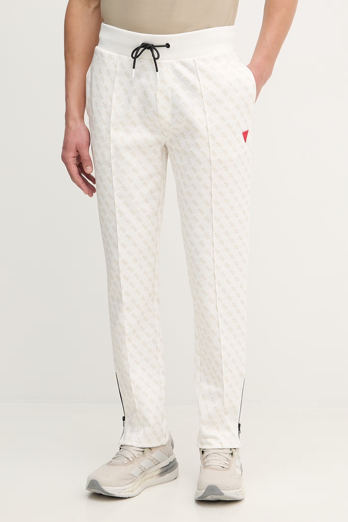 Tepláky Guess KORBIN pletenina béžová Z2BB05.K7122