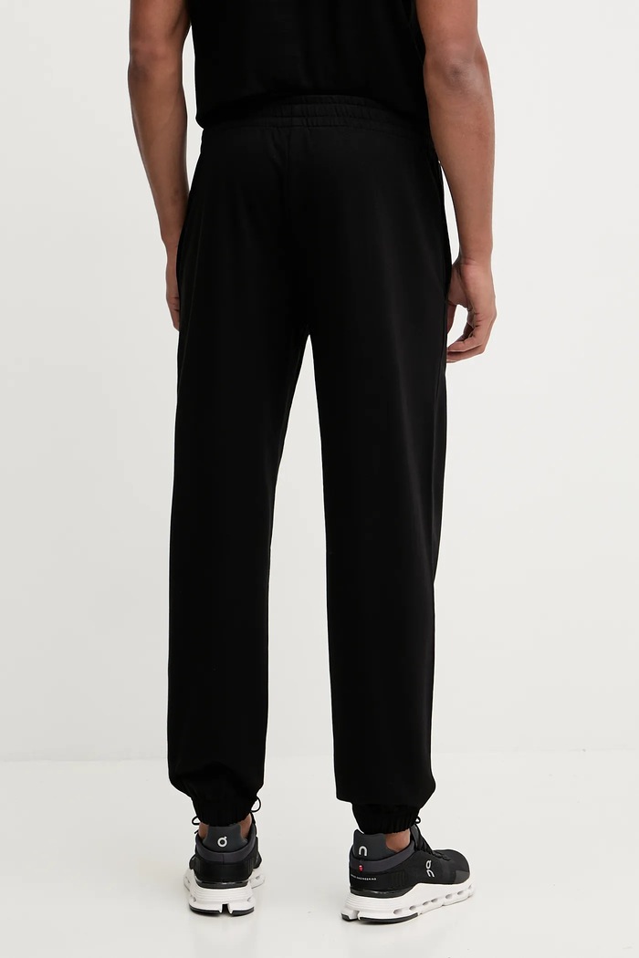 Odzież EA7 Emporio Armani spodnie dresowe bawełniane AF13512.7M000906 czarny