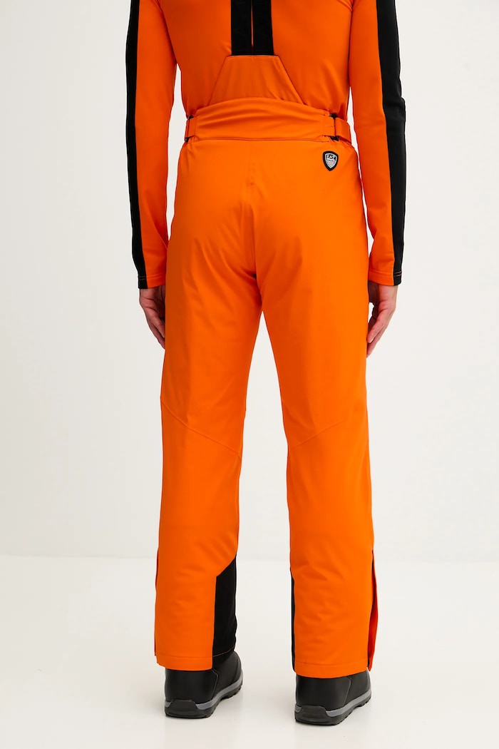 EA7 Emporio Armani pantaloni de schi AF13889.7M000465 portocaliu