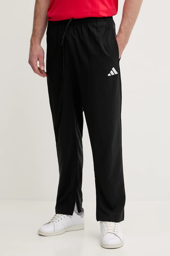 adidas pantaloni de trening Stanford OPT Essentials drept negru JW0560