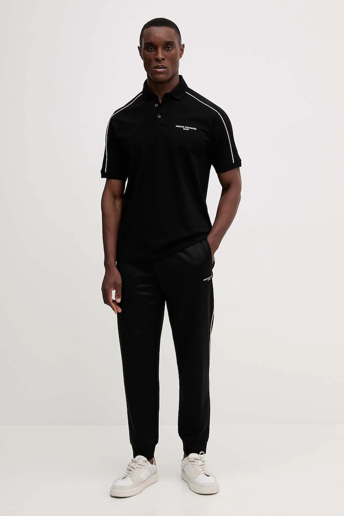 Armani Exchange pantaloni de trening XM001358.AF16278 negru AW25