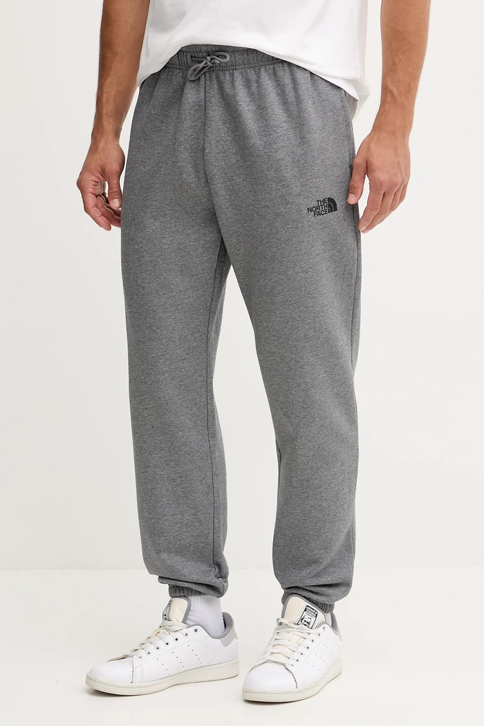 The North Face spodnie dresowe Simple Dome dzianina szary NF0A8C1WDYY1
