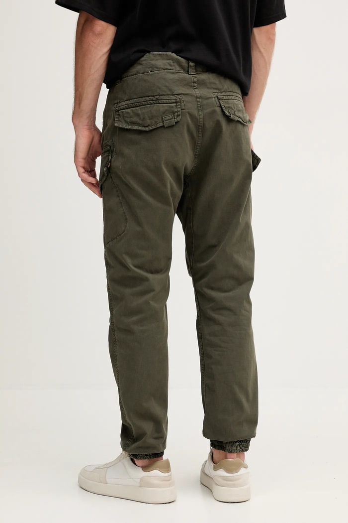 Odzież Alpha Industries spodnie bawełniane 258204.136 zielony